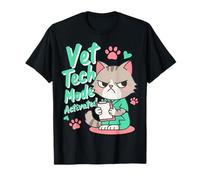 Modo Vet Tech Activado Funny Cat Veterinary Camiseta
