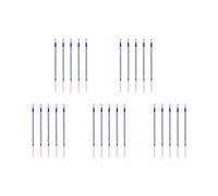 MODODO 5 unids plata agua borrable soluble pluma recambio para tela cuero marcador cera lápiz para bandeja de diamantes de imitación
