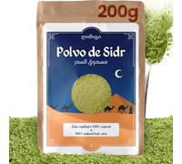 MODOGO Polvo de Jujube Natural para el Cabello y la Cara Ayurvédica Qasil Hidratante y Volumen, Cuidado del Cabello y Mascarilla para el Crecimiento y Volumen