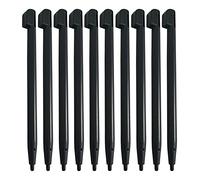 Modonghua Lápiz capacitivo, paquete de 10, bolígrafos capacitivos universales para pantalla táctil NDSL para 3DS XL para NDS para ND SI XL (negro)