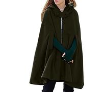 MODSGUE Chaqueta de forro polar para mujer, larga, cómoda, chaqueta de forro polar, elegante, chaqueta de pana moderna, cómoda, chaqueta de invierno, para fiestas, estilo informal, color beige, verde,