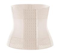 MODSGUE Cinturón abdominal ajustable para entrenamiento de fitness, cinturón abdominal después del nacimiento, cinturón de sudoración para mujer postparto y cinturón de regresión, Blanco, XL