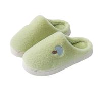 MODSGUE Pantuflas de felpa para mujer, zapatillas de invierno cálidas, mullidas y antideslizantes, zapatillas de felpa de un solo tamaño, cómodas, divertidas y suaves para interiores y exteriores