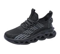 MODSGUE Zapatillas de correr para hombre, zapatillas ortopédicas de gran tamaño, zapatillas de deporte para correr, zapatillas de fitness, zapatillas de correr, ligeras, modernas, informales