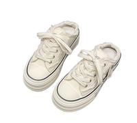 MODSGUE Zapatos de lona para mujer, zapatillas de correr, zapatillas de deporte, antideslizantes, transpirables, para verano, cómodas, informales, para adultos, beige, 38 EU