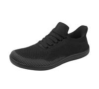 MODSGUE Zapatos de trabajo para hombre, transpirables, zapatos descalzos, zapatillas de correr, zapatillas de deporte, ligeras, para gimnasio, talla grande, zapatillas de trekking, finas, sin cordones