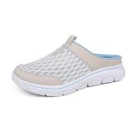 MODSGUE Zapatos ortopédicos para mujer, con cojín de aire, pantuflas, sandalias de verano, de malla, transpirables, ligeras, para diabéticos, ortoback, azul celeste, 38 EU