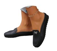MODSGUE Zapatos ortopédicos para mujer, zapatos de caminar ligeros anchos H malla cómodos al aire libre zapatos de verano transpirables informales comodidad básica, Negro , 43