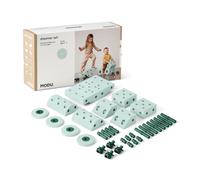 Modu Juguete Marca Modelo 34 tlg. Baukasten Starter-Set Playsystem Dreamer Von 0-6 Jahre - Ocean Mint/Forest Green