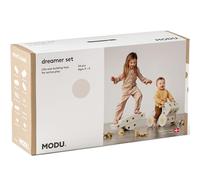 Modu Juguete Marca Modelo 34 tlg. Baukasten Starter-Set Playsystem Dreamer Von 0-6 Jahre - Sand Grey/Honey Yello