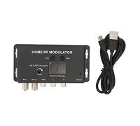 Modulador de Enlace de TV M70RV, Compatible con Convertidor de AV a RF Profesional PAL/NTSC, Convertidor de AV a RF Modulador de Enlace de TV, para Decodificadores de Fuente AV, con Cable de Carga USB