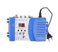 Modulador de RF Digital Audio Video Entradas AV en señales de Salida de RF y TV AV-RF AV-TV Converter, Amplificador de señal VHF UHF para receptores de satélite