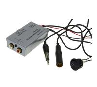 Modulador FM universal estéreo MP3, cable de antena para coche, adaptador auxiliar Cinch para radio de coche