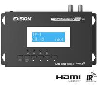 Modulador HDMI 3-EN-1 Pro para DVB-T/DVB-C/ISDB-T con HDMI en bucle y IR Tx - EDISION
