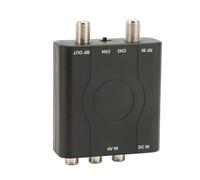 Modulador RF CIMPLE CO - ConvertidorCompuesto a Coaxial RF, Salida NTSC, Canal PLL VHF, Material ABS de Primera Calidad, Cable AV Incluido