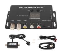 Modulador UHF, Modulador de enlace de TV, Modulador flexible universal de AV compuesto a RF coaxial, Convertidor RF compacto, Extensor IR, Compatible
