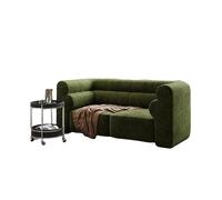 Modular Boucle Sectional Sofa - Armless Component Customizable L-Shaped Couch Upholstered Armchair for Living Room(C)