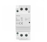 Modular Contactor 2P 40A 63A 2NO Or 2NC Or 1NO1NC AC220V 230V 1pcs(2P 63A 2NO 220V)