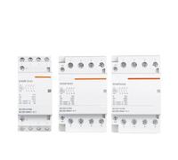 Modular Contactor Automatic 2P 4P 230V 380V Single-phase Three-phase 25A 40A 63A 2NO 2NC 4NO Din Rail EKMF(25A,2NO)