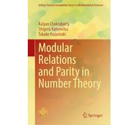 Modular Relations and Parity in Number Theory (Infosys Science Foundation Series)