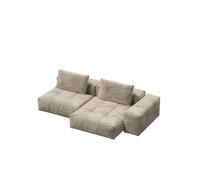 Modular Sectional Couches for Living Room,U-Shaped Cloud Couch with Deep Seat,Sofa with Chaise L-Shaped Design for(D)