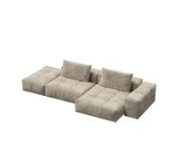 Modular Sectional Couches for Living Room,U-Shaped Cloud Couch with Deep Seat,Sofa with Chaise L-Shaped Design for(H)