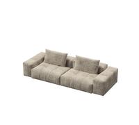 Modular Sectional Couches for Living Room,U-Shaped Cloud Couch with Deep Seat,Sofa with Chaise L-Shaped Design for(F)