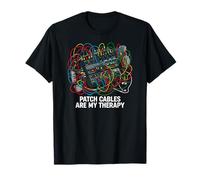 Modular Synthesizer Patch Cables Are My Therapy Camiseta
