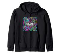 Modular Synthesizer Patch Cables Don't Lie Sudadera con Capucha