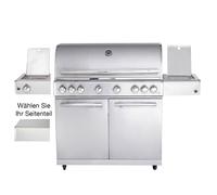 Modular-Top-Line-All ' Grill Chef " XL" - 6 Quemador, 1 Doble Backburner