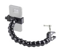 ModularHose Soporte para teléfono con tecnología de asistencia con mini abrazadera, brazo de 14 pulgadas