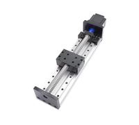 Módulo actuador de eje de guía lineal de precisión de doble riel SFU 1605, mesa deslizante de posición, movimiento de riel, motor 57, carga pesada(With motor only,200mm Stroke)