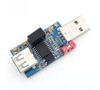 Módulo aislador USB a USB para aislamiento USB 2.0 - 1500V, velocidad de datos de 12 Mbps, ADUM3160/ADUM4160, Plug and Play, -40°C a 85°C