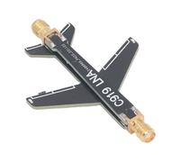 Módulo amplificador LNA, amplificador de bajo ruido ganancia de 20 dB, interfaz hembra SMA de 10 KHz - 6 GHz para recepción de amplificación de señal FM, diseño compacto de PCB