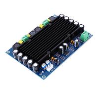 Módulo amplificador TPA3116D2 de 2 * 150 W, placa amplificadora de audio digital DC 12-24 V XH-M546, placa de potenciómetro digital de alta potencia de doble canal para altavoces de estantería, televi