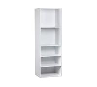 Módulo armario con 5 estantes blanco - 60x45x180 cm