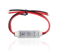 Módulo atenuador de perfil delgado Interfaces de 3 botones Control de brillo de 8 etapas Carcasa resistente agua para instalaciones LED Interruptores atenuadores