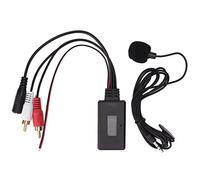 Módulo auxiliar Bluetooth 5.0 para coche, micrófono manos libres ABS resistente al desgaste, alto rendimiento para Pioneer Alpine 2RCA