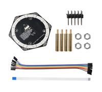 Módulo avanzado de matriz de micrófonos de 6+1 canales con tuerca de cable para formación de haz y cancelación de ruido en sistemas integrados de estructura integrada