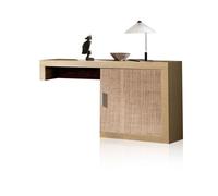 Módulo bajo nuka 1 puerta tofe - textil 130 x 60 x 29,7 cm