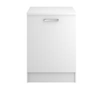 Módulo bajo uno de 60cm 1 puerta blanco mate 86 cm