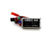 Módulo Bec sin escobillas para vehículos de control remoto con regulación de voltaje de varios niveles a 5 V, 6 V, 7,4 V, con capacidad de 4 A, 6 A, 8 A, para un vuelo estable (6 A BEC)