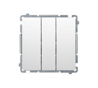 Kontakt-Simon BMW31.01/11 Interruptor eléctrico Blanco - Accesorio Cuchillo eléctrico (Blanco, De plástico, IP20, 250 V, 10 A, 75 mm)