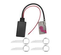 Módulo Bluetooth para Automóvil, Módulo AUX-IN Cable Adaptador de Audio Inalámbrico ABS Reemplazo para A3 A8 TT RNS-E Entrada Auxiliar AUX-IN de 32 Pines