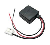 Módulo Bluetooth para Coche, Riloer E60 Radio Estéreo Adaptador de Cable Auxiliar Mini Bluetooth Car Kit Receptor Adaptador de Audio Piezas de Filtro Radio con Filtro Entrada de Audio Inalámbrica