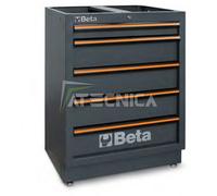Módulo Cajonera Fija 5 Cajones BETA C45PRO M5 Para Mobiliario Beta