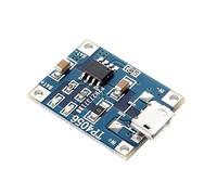 Módulo Cargador Batería Litio TP4056 Micro USB 5V 1A con Protección Indicadores LED para Placas de Desarrollo DIY