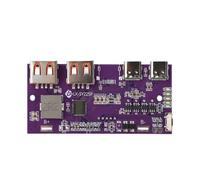 Módulo Cargador de Batería de Litio y Plomo-Ácido con LED, Doble USB, Micro-Tipo/Tipo C, Compatible con QC2.0/QC3.0/QC4.0 B