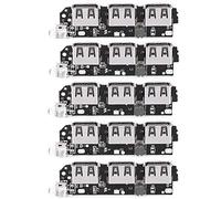 Módulo Cargador de batería Externa (5 Unidades), 3 USB, Placa de Circuito móvil, componente electrónico, 5 V, 2,1 A
