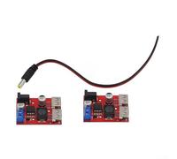 Módulo cargador de controlador solar 3A con doble salida USB para cargar teléfonos móviles y tabletas de paneles solares 6V-40V entrada CC compatible